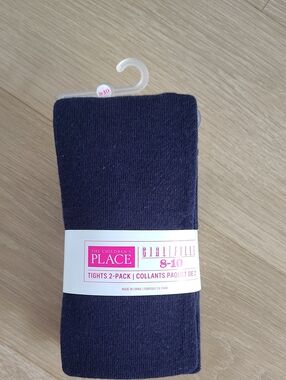 The Children's Place Navy Girl/Tween Tights 2-Pack